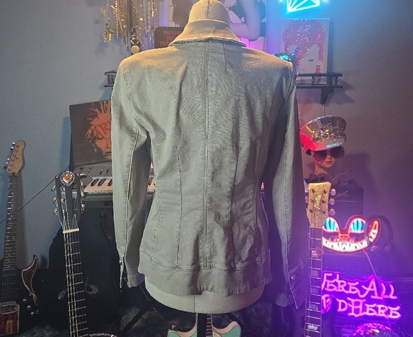 Source Unknown Double-Breasted Tan Blazer - Picture 3 of 3